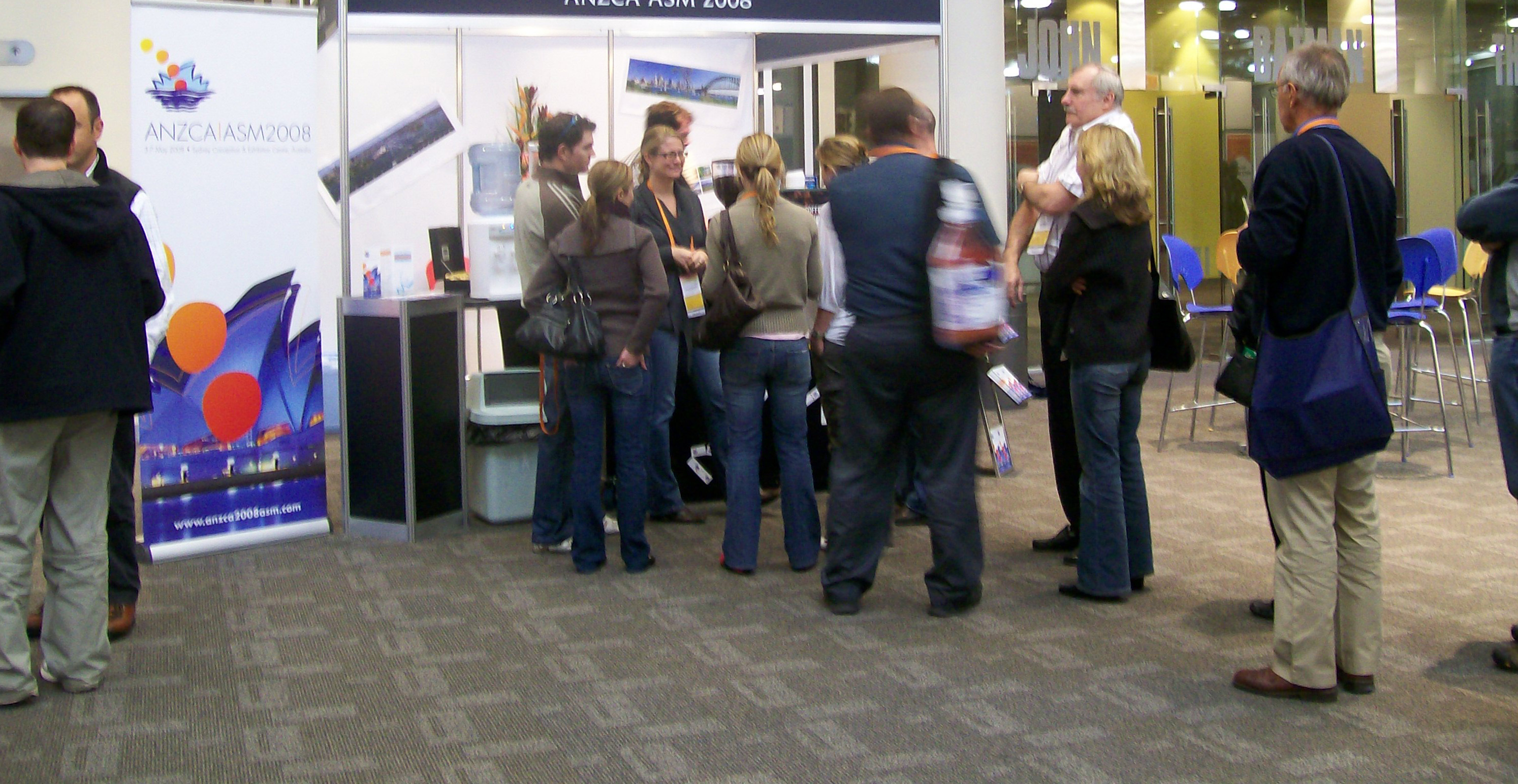 The Coffee Cure - Mobile Coffee Cart  - Shown here at the Melbourne Convention Centre for the ANZCAS 2007 conference. The Coffee Cure servicing Melbourne Metro, CBD, Mornington Peninsula, Frankston, Geelong and most of Victoria